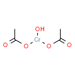 bis(acetato-O)hydroxychromium结构式