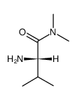 N,N-dimethyl-L-valinamide hydrochloride Structure