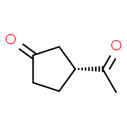 Cyclopentanone, 3-acetyl-, (R)- (9CI) picture