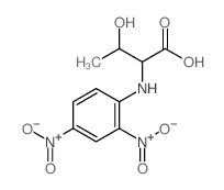 Allothreonine,N-(2,4-dinitrophenyl)-, DL- (8CI)结构式