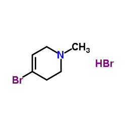 4-Bromo-1-Methyl-1,2,3,6-tetrahydropyridine hydrobromide structure