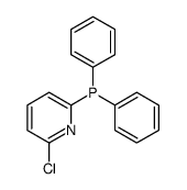 2-CHLORO-6-(DIPHENYLPHOSPHINO)PYRIDINE结构式
