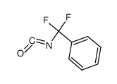 Difluorophenylmethyl isocyanate structure