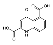 4-oxo-1H-quinoline-2,5-dicarboxylic acid结构式
