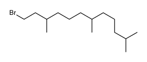 1-bromo-3,7,11-trimethyldodecane结构式