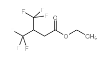 ethyl 4,4,4-trifluoro-3-(trifluoromethyl)butanoate structure