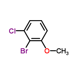 2-Bromo-1-chloro-3-methoxybenzene Structure