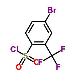 4-Bromo-2-(trifluoromethyl)benzenesulfonyl chloride picture