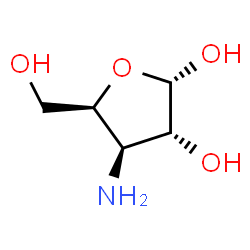 alpha-D-Xylofuranose,3-amino-3-deoxy-(9CI)结构式