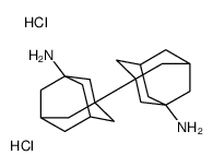 1,1'-Biadamantane-3-3'-diamine dihydrochloride结构式