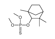 dimethoxy-sulfanylidene-[(2,2,4-trimethyl-3-bicyclo[2.2.1]heptanyl)oxy]-λ5-phosphane结构式