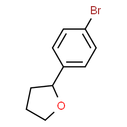 2-(4-bromophenyl)tetrahydroFuran structure