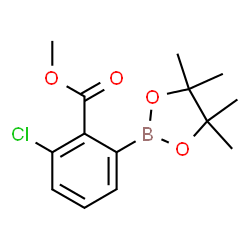 3-Chloro-2-methoxycarbonylphenylboronic acid, pinacol ester picture