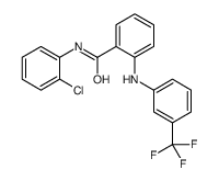 N-(2-chlorophenyl)-2-[3-(trifluoromethyl)anilino]benzamide Structure