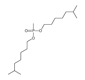 Di-iso-octyl methylphosphonat structure