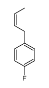 Benzene, 1-(2E)-2-butenyl-4-fluoro- (9CI)结构式