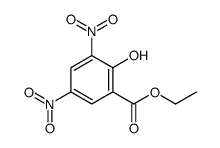 Benzoic acid, 2-hydroxy-3,5-dinitro-, ethyl ester picture