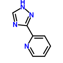 2-(1H-1,2,4-三唑-3-基)吡啶结构式