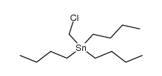 tributyl(chloromethyl)stannane Structure