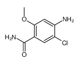 4-amino-5-chloro-2-methoxybenzamide Structure