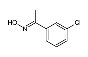 m-Chloroacetophenoxime structure