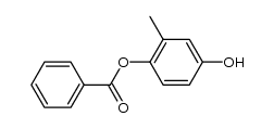 4-Benzoyloxy-3-methyl-phenol Structure