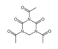 1,3,5-triacetyl-1,3,5-triazinane-2,4-dione Structure