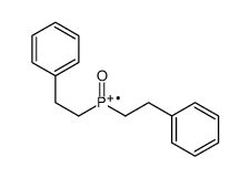 oxo-bis(2-phenylethyl)phosphanium结构式