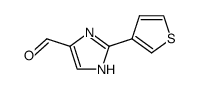 1H-Imidazole-4-carboxaldehyde,2-(3-thienyl)- (9CI) Structure