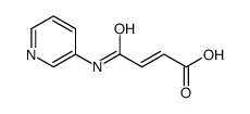 4-oxo-4-(pyridin-3-ylamino)but-2-enoic acid结构式