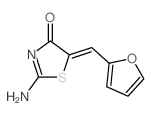 4(5H)-Thiazolone,2-amino-5-(2-furanylmethylene)- picture