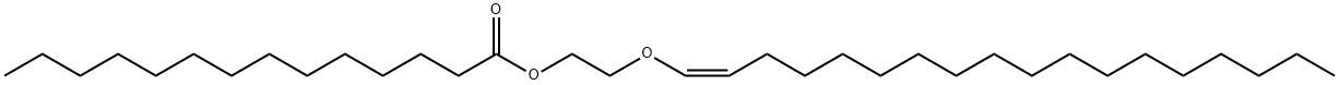 Tetradecanoic acid 2-[(Z)-1-octadecenyloxy]ethyl ester picture
