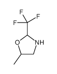 5-Methyl-2-(trifluoromethyl)oxazolidine structure
