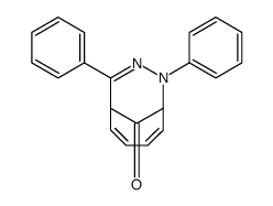 7,9-diphenyl-7,8-diazabicyclo[4.3.1]deca-2,4,8-trien-10-one Structure