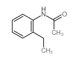 Acetamide,N-(2-ethylphenyl)- Structure