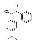 2-[4-(dimethylamino)phenyl]-2-hydroxy-1-phenylethanone Structure