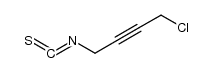 1-chloro-4-isothiocyanatobut-2-yne结构式