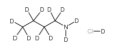 n-Butylamine-d11 DCl Structure
