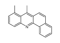 7,8-dimethylbenz(c)acridine Structure
