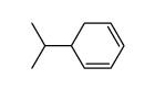 5-Isopropyl-1,3-cyclohexadiene结构式