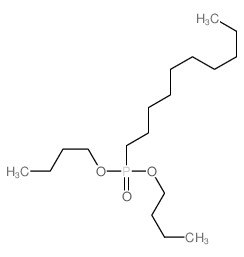 Dibutyl decylphosphonate结构式
