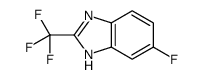 1H-BENZIMIDAZOLE, 5-FLUORO-2-(TRIFLUOROMETHYL)- structure