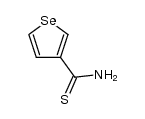 selenophene-3-carbothioic acid amide Structure