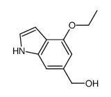 (4-ethoxy-1H-indol-6-yl)-methanol Structure