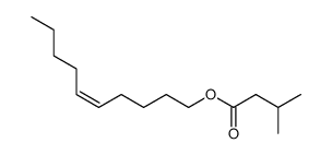 dec-5(Z)-en-1-yl 3-methylbutanoate结构式