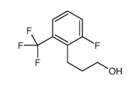 3-(2-FLUORO-6-TRIFLUOROMETHYL-PHENYL)-PROPAN-1-OL structure