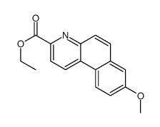 ethyl 8-methoxybenzo[f]quinoline-3-carboxylate结构式