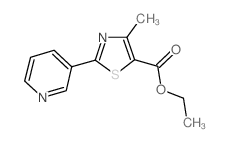 Ethyl 4-methyl-2-(3-pyridinyl)-1,3-thiazole-5-carboxylate picture