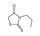 3-propyl-2-sulfanylidene-1,3-thiazolidin-4-one Structure