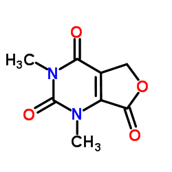 1,3-Dimethyl-1,5-dihydrofuro[3,4-d]pyrimidine-2,4,7(3H)-trione Structure